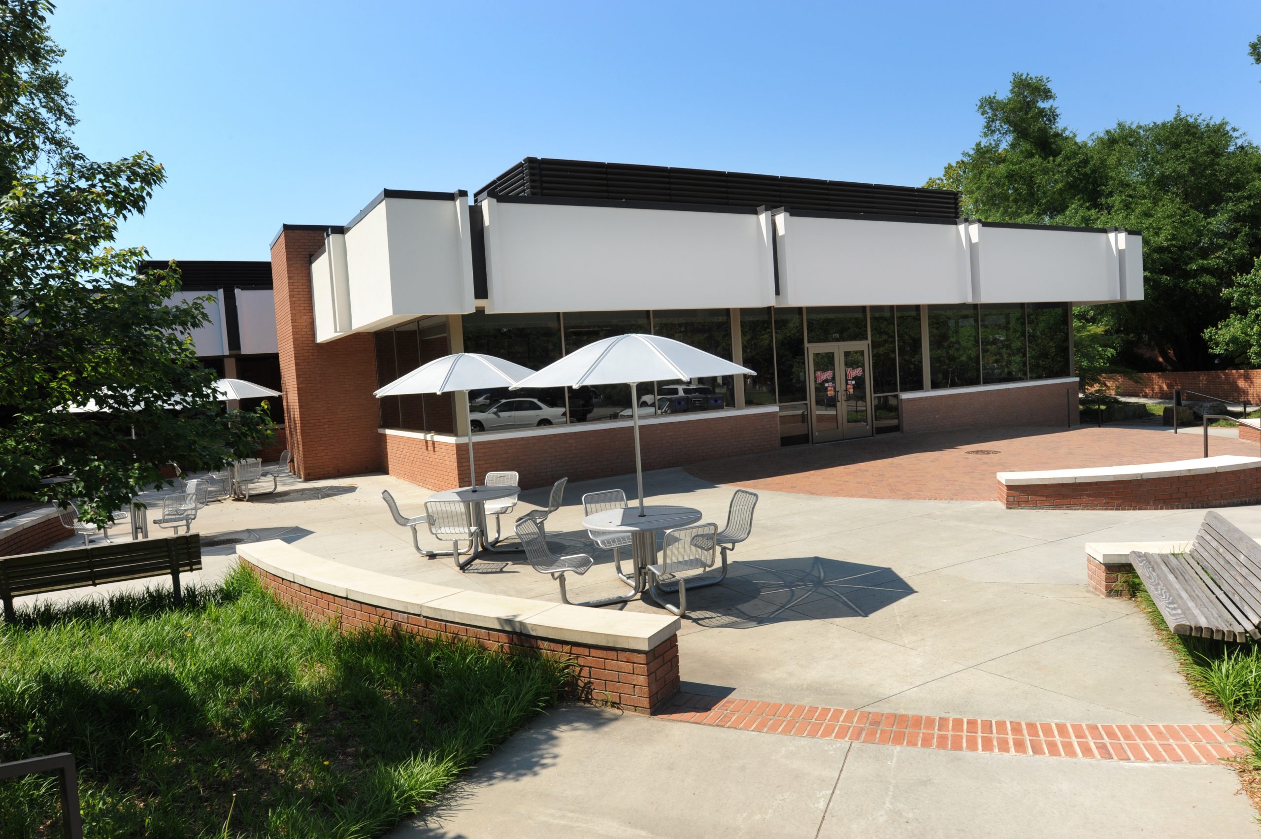 Wendys On campus eatery exterior
