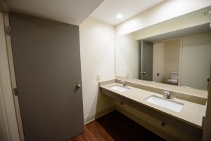 Calhoun Courts bathroom sinks