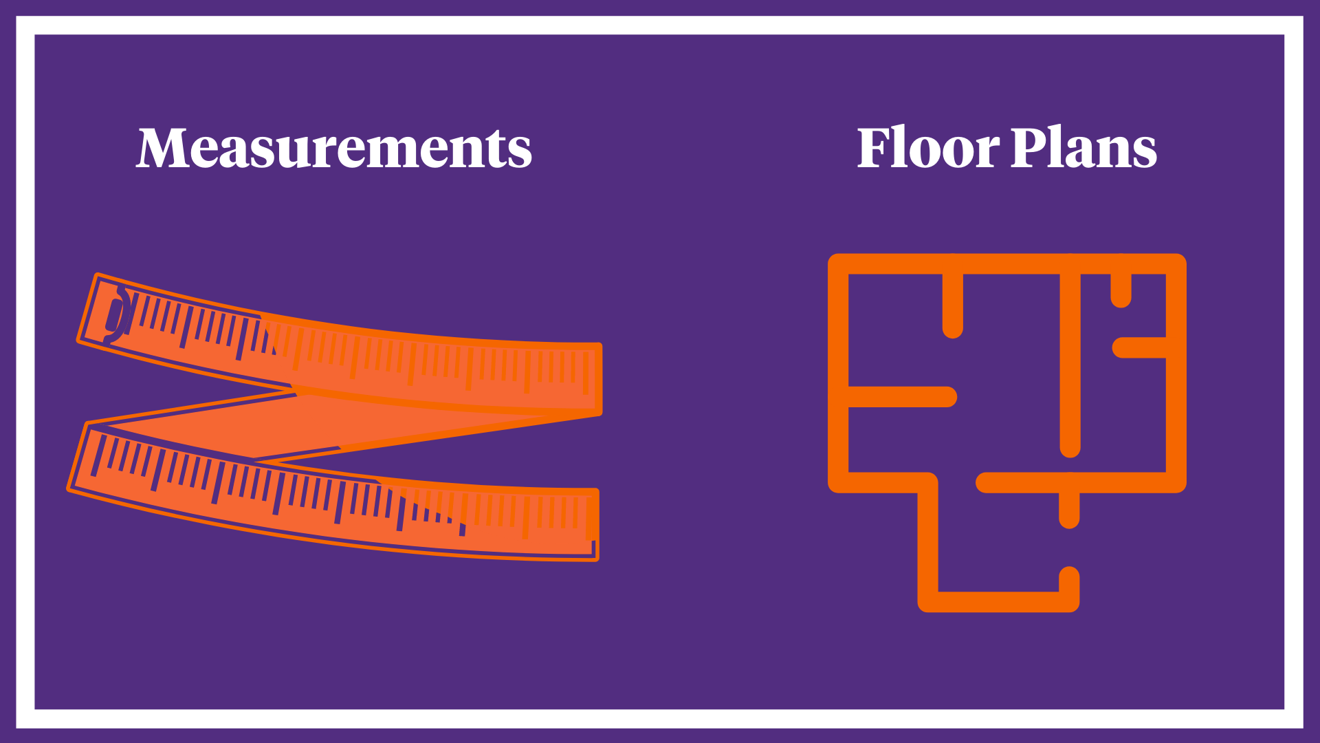 measurements, floor plans